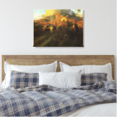 Vintager amerikanischer Westen, Overland Trail von Leinwanddruck (Insitu (Schlafzimmer))