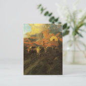 Vintager amerikanischer Westen, Overland Trail von Postkarte (Stehend Vorderseite)