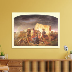 Vintager amerikanischer Westen, Ratschläge zur Prä Leinwanddruck