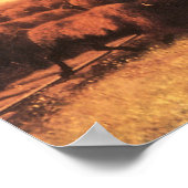 Vintager amerikanischer Westen, vertreten durch NH Poster (Ecke)