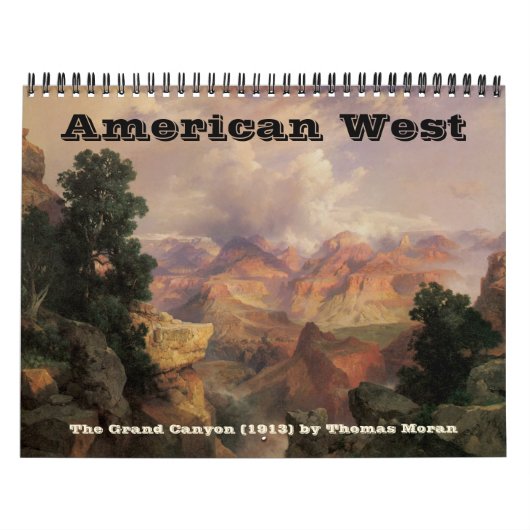 Vintager amerikanischer Westen, Western Cowboys Kalender (Titelbild)