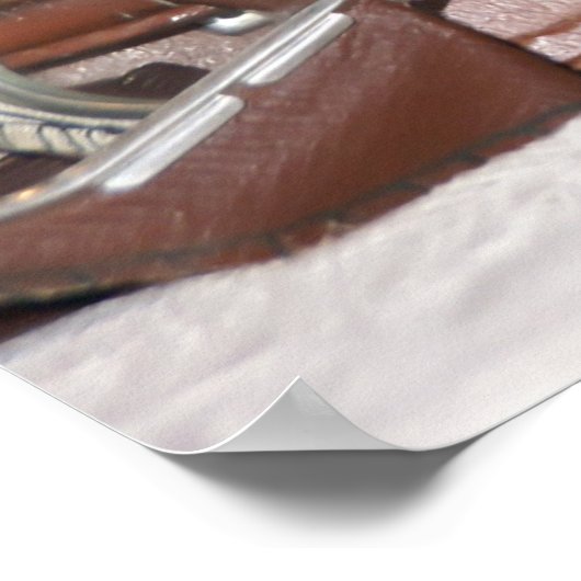 Vintager analoger Kamerakorder Poster (Ecke)