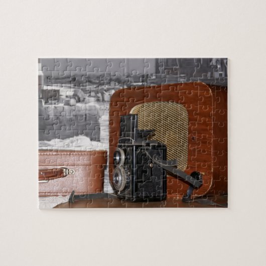 Vintager analoger Kamerakorder Puzzle (Horizontal)
