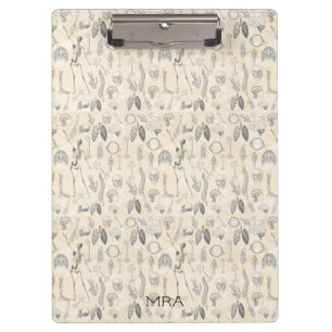 Vintager Anatomie Klemmbrett