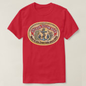 Vintager Anchor-Dampfber T-Shirt (Design vorne)