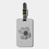 Vintager Anemone-Tag Gepäckanhänger (Vorderseite vertikal)