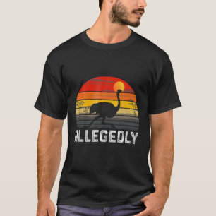 Vintager angeblich StraußenRetro - Strauß Lover Gi T-Shirt