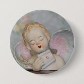 Vintager Angel-Button Button (Vorderseite)