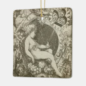 Vintager Angel Doppelsiedte Ornament (Links)