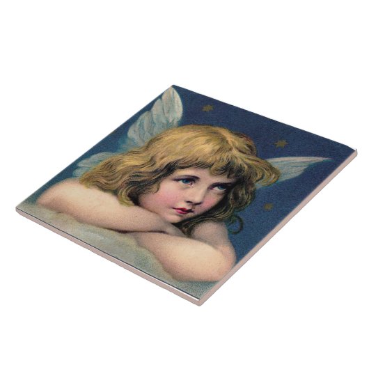 Vintager Angel Fliese (Seite)