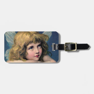 Vintager Angel Gepäckanhänger