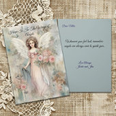 Vintager Angel Karte