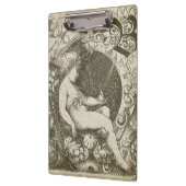 Vintager Angel Klemmbrett (Links)