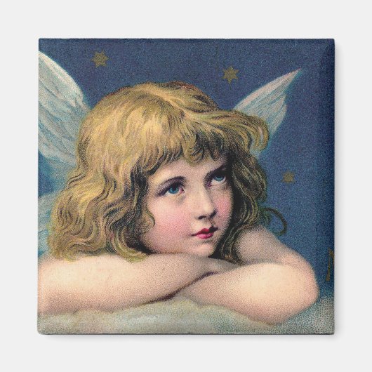 Vintager Angel Magnet (Vorne)