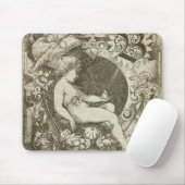 Vintager Angel Mousepad (Mit Mouse)