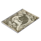 Vintager Angel Notizblock (Linke Seite)
