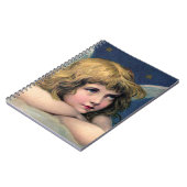 Vintager Angel Notizblock (Linke Seite)