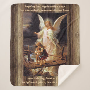 Vintager Angel Sherpadecke