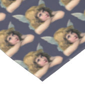 Vintager Angel Tischdecke (Schrägansicht)
