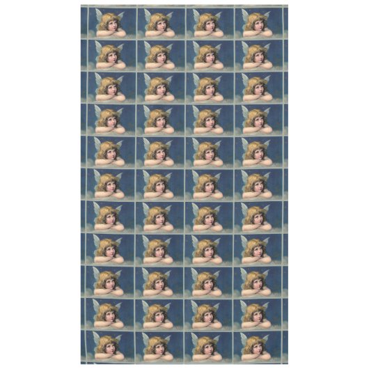 Vintager Angel Tischdecke (Vorderseite)