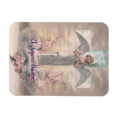 Vintager Angel und Kreuzfahrten Magnet (Horizontal)