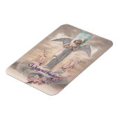 Vintager Angel und Kreuzfahrten Magnet (Linke Seite)