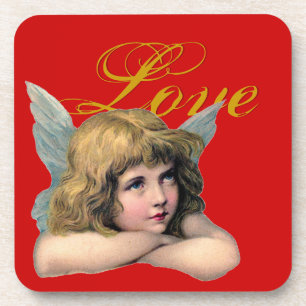 Vintager Angel Untersetzer