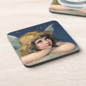 Vintager Angel Untersetzer (Linke Seite)