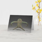 Vintager Angelsport - Geburtstagskarte - Rustikale Karte (Gelbe Blume)