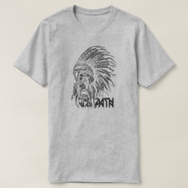 Vintager angeredeter klassischer Motorrad-T - T-Shirt