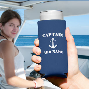 Vintager Anker oder Marine Selters Dosenkühler