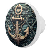 Vintager Ankergedanke Keramikknauf (Rechts)