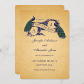 Vintager Ankündigung Datum freihalten (Vorne/Hinten)