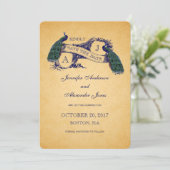 Vintager Ankündigung Datum freihalten (Stehend Vorderseite)