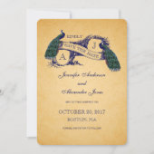 Vintager Ankündigung Datum freihalten (Vorderseite)