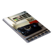 Vintager Anruf: Retro-Telefon Notizblock (Rechte Seite)