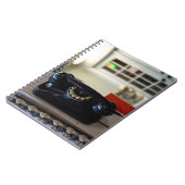 Vintager Anruf: Retro-Telefon Notizblock (Linke Seite)