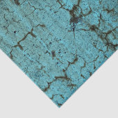 Vintager antiker Aquamariner Grüner Textil Grunge Seidenpapier (Ausschnitt)