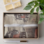 Vintager antiker Wagen Seidenpapier (Geschenk)