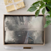 Vintager, antiquierter Wagen Seidenpapier (Geschenk)