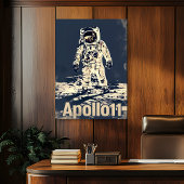 Vintager Apollo 11 Poster