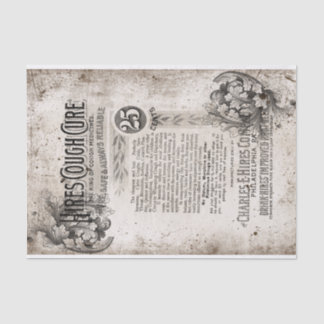 Vintager Apotheker Seidenpapier