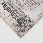 Vintager Apotheker Seidenpapier (Ausschnitt)