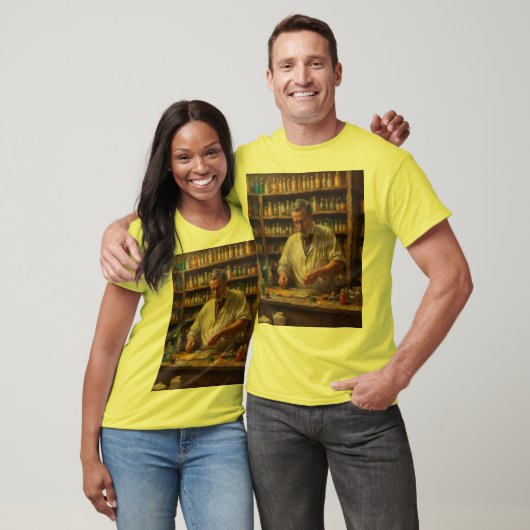 Vintager Apotheker T-Shirt (Unisex)