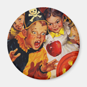 Vintager Apple-Bobbing Magnet