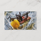 Vintager Apple Peeler Visitenkarte (Rückseite)