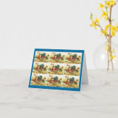 Vintager Aprilscherz Karte (Gelbe Blume)