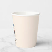 Vintager Aquarellplatz, Kinderdusche2 Pappbecher (Links)