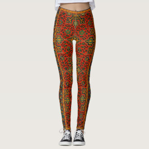 Vintager arabischer Teppichboden Leggings
