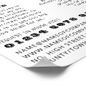 Vintager Arbeiter, Tischler, Tischlerwerbung Poster (Ecke)